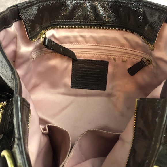 COACH Zipper North/South Tote Bag (#251) - Picture 5 of 8